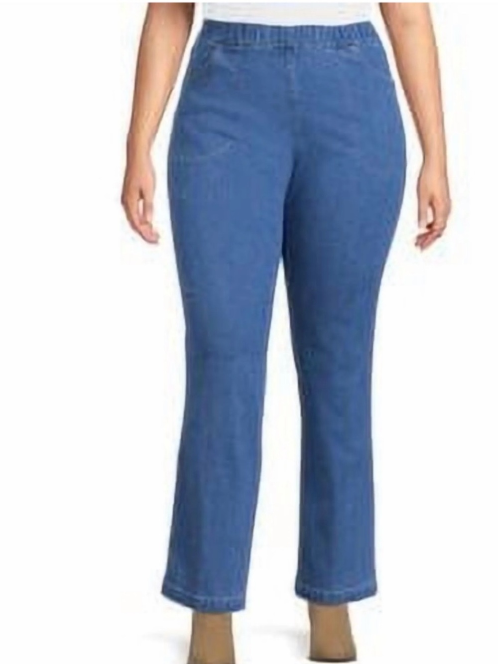 Just My Size Women’s Plus Medium Stonewash Bootcut Jeans Size 0X NWT